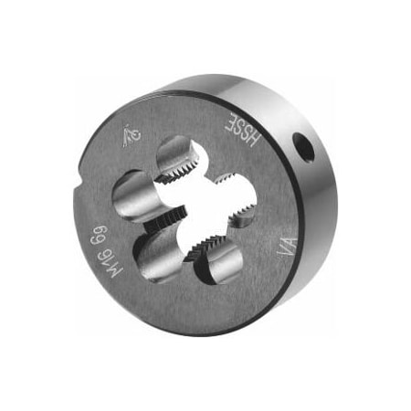 Holex M16X2 HSS-E Round Die, for High Tensile Steels, Closed/Pre-Slit Form 140460 M16